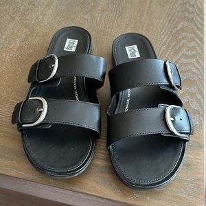 FitFlop Sandals, Size 7, Black